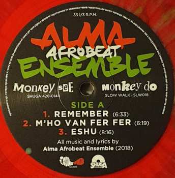 LP Alma Afrobeat Ensemble: Monkey See, Monkey Do 65131