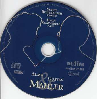 CD Alma Mahler-Werfel: Lieder 117125
