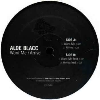 LP Aloe Blacc: Want Me / Arrive 445061