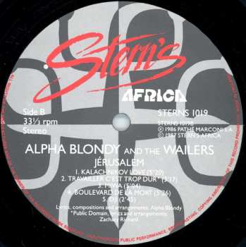 LP Alpha Blondy: Jerusalem 441550