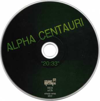 CD Alpha Centauri: 20:33 280975