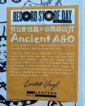 LP Alpha & Omega: Ancient A&O LTD 435550