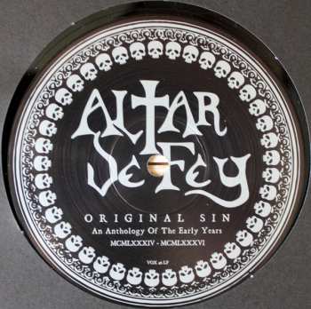 LP Altar De Fey: Original Sin: An Anthology Of The Early Years