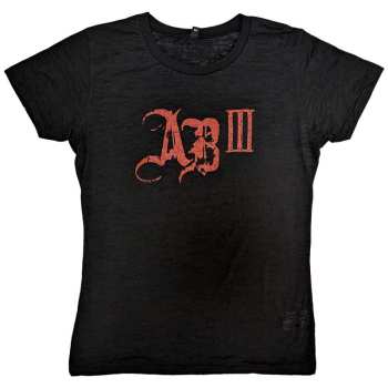 Merch Alter Bridge: Alter Bridge Ladies T-shirt: Ab Iii Red Logo  (large) L