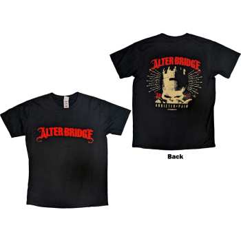 Merch Alter Bridge: Alter Bridge Unisex T-shirt: Addicted To Pain (back Print) (medium) M