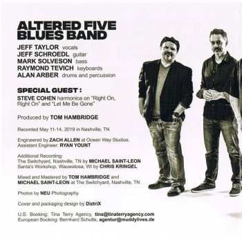 CD Altered Five Blues Band: Ten Thousand Watts 357625