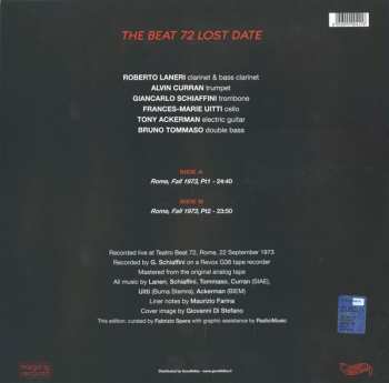 LP Alvin Curran: The Beat 72 Lost Date 364469