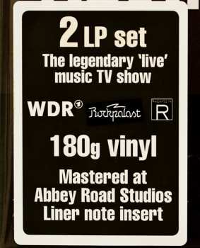 2LP Alvin Lee: Live At Rockpalast 77509