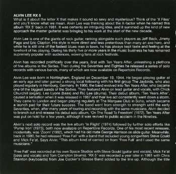 CD Alvin Lee: RX5