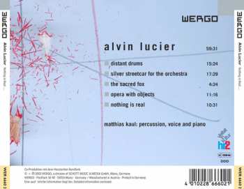 CD Alvin Lucier: Nothing Is Real ... 375591