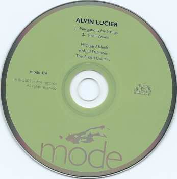 CD Alvin Lucier: Navigations For Strings / Small Waves 178632
