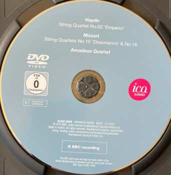 DVD Wolfgang Amadeus Mozart: String Quartet In C "Emperor" / String Quartet K.465