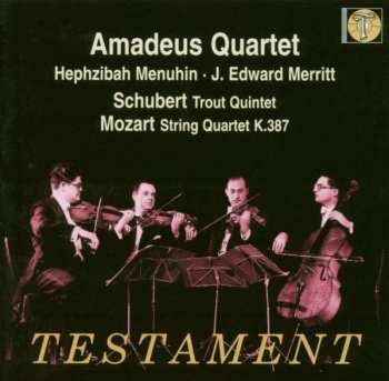 Album Amadeus-Quartett: Schubert: Trout Quintet / Mozart: String Quartet K.387