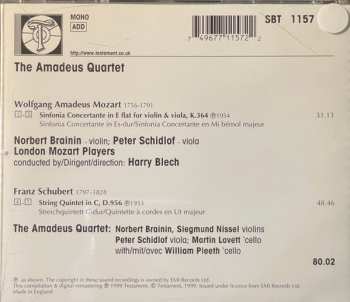 CD Amadeus-Quartett: Sinfonia Concertante /String Quintet 322868