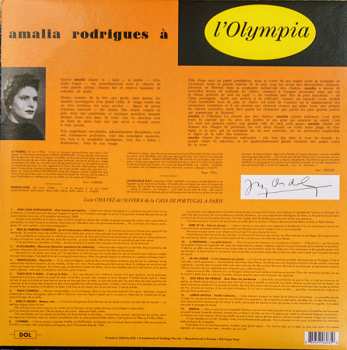 LP Amália Rodrigues: Amalia À L’Olympia CLR | LTD