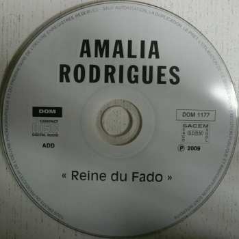 CD Amália Rodrigues: Reine Du Fado 280515