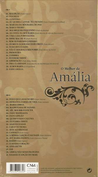 2CD Amália Rodrigues: O Melhor De Amália  463361