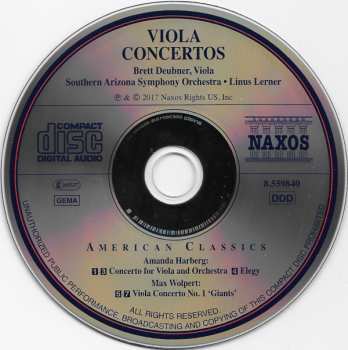 CD Amanda Harberg: Viola Concerto; Viola Concerto No. 1 "Giants" 434649