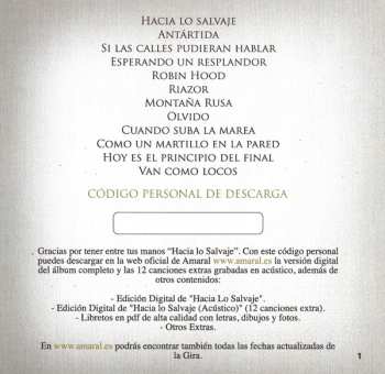 CD Amaral: Hacia Lo Salvaje