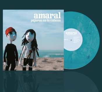 LP Amaral: Pajaros En La Cabeza - Marbled Blue Vinyl