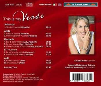 CD Amarilli Nizza: This Is My Verdi 488361
