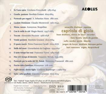 SACD Amaryllis Dieltiens: Fare La Nina Na - Christmas Music Of The Italian Baroque 325815