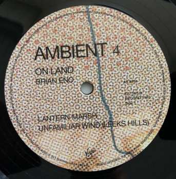 2LP Brian Eno: Ambient 4 (On Land) LTD 1915