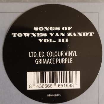 LP Amenra: Songs Of Townes Van Zandt Vol. III LTD | CLR 426604