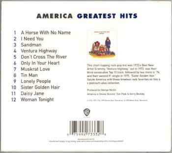 CD America: History - America's Greatest Hits 49720