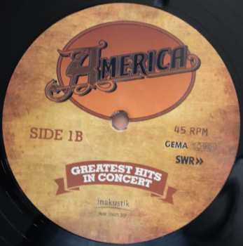 2LP America: Greatest Hits - In Concert 79337