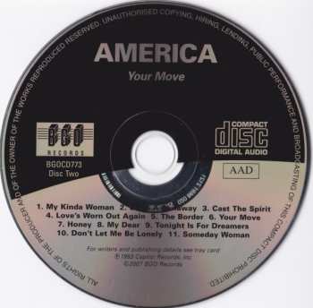 2CD America: View From The Ground/Your Move 509739