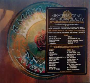 3CD The Grateful Dead: American Beauty DLX 1947
