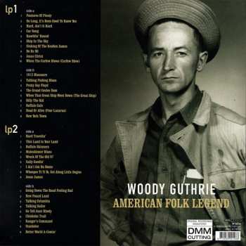 2LP Woody Guthrie: American Folk Legend 1964