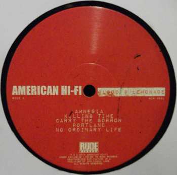 LP American Hi-Fi: Blood & Lemonade LTD 62426
