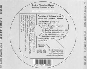 CD Amina Claudine Myers: Song For Mother E 512279
