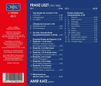 2CD Amir Katz: Hommage A Liszt 328872