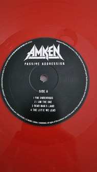 LP Amken: Passive Aggression   [ Red Vinyl ] LTD | CLR 397000