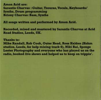 CD Amon Acid: Paradigm Shift LTD 180911