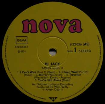 LP Amon Düül II: Hijack