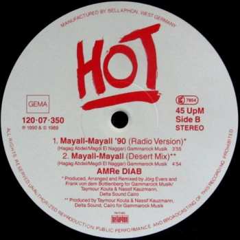LP Amr Diab: Mayall-Mayall '90
