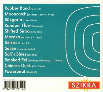 CD Amsterdam Klezmer Band: Szikra 180788