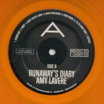 LP Amy LaVere: Runaway's Diary CLR 61637
