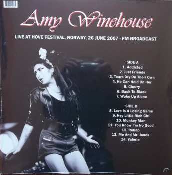 LP Amy Winehouse: Live At Hove Festival, Norway, 26 June 2007 - FM Broadcast 402834