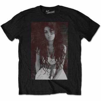 Merch Amy Winehouse: Tričko Back To Black Chalk Board  XL