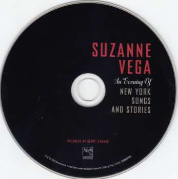 CD Suzanne Vega: An Evening Of New York Songs And Stories 2115