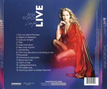 CD Ana Popović: Live for LIVE 118594