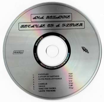 CD Ana Roxanne: Because Of A Flower 534670