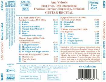 CD Ana Vidović: Guitar Recital 15137