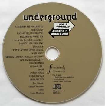 CD Anders F Rönnblom: Underground Vol. 2 LTD 462953