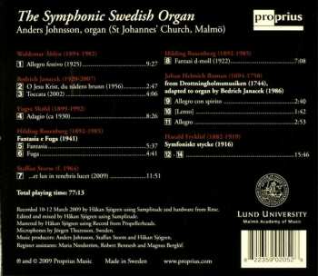 CD Anders Johnsson: The Symphonic Swedish Organ 399199